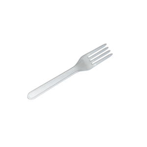 one white fork