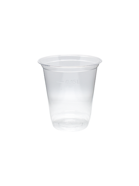 compostable clear coffee cup
